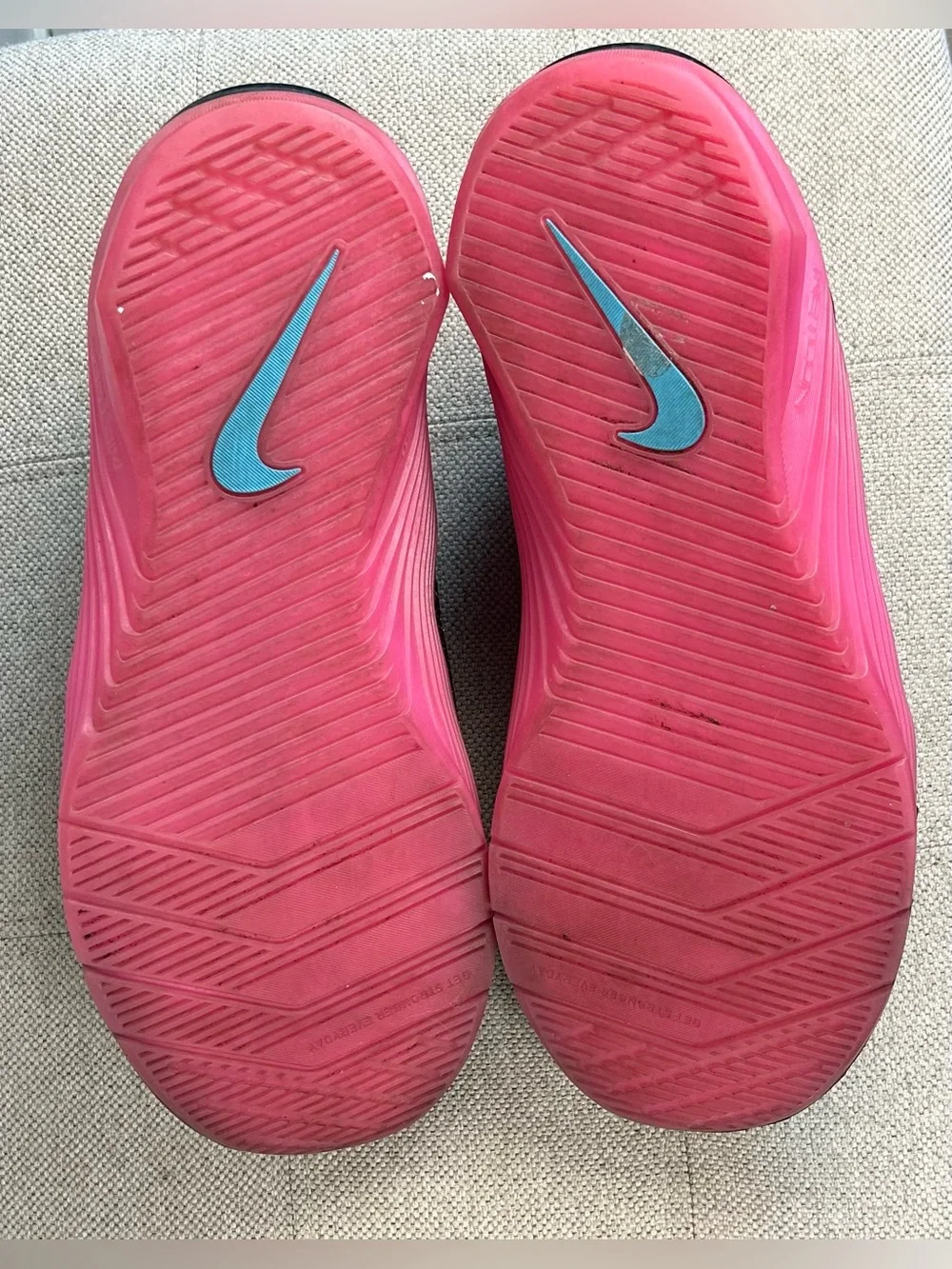 Nike React Metcon AMP Black Pink Cross Training Gym Shoes Womens 9.5 CT9155-063 - Picture 15 of 15